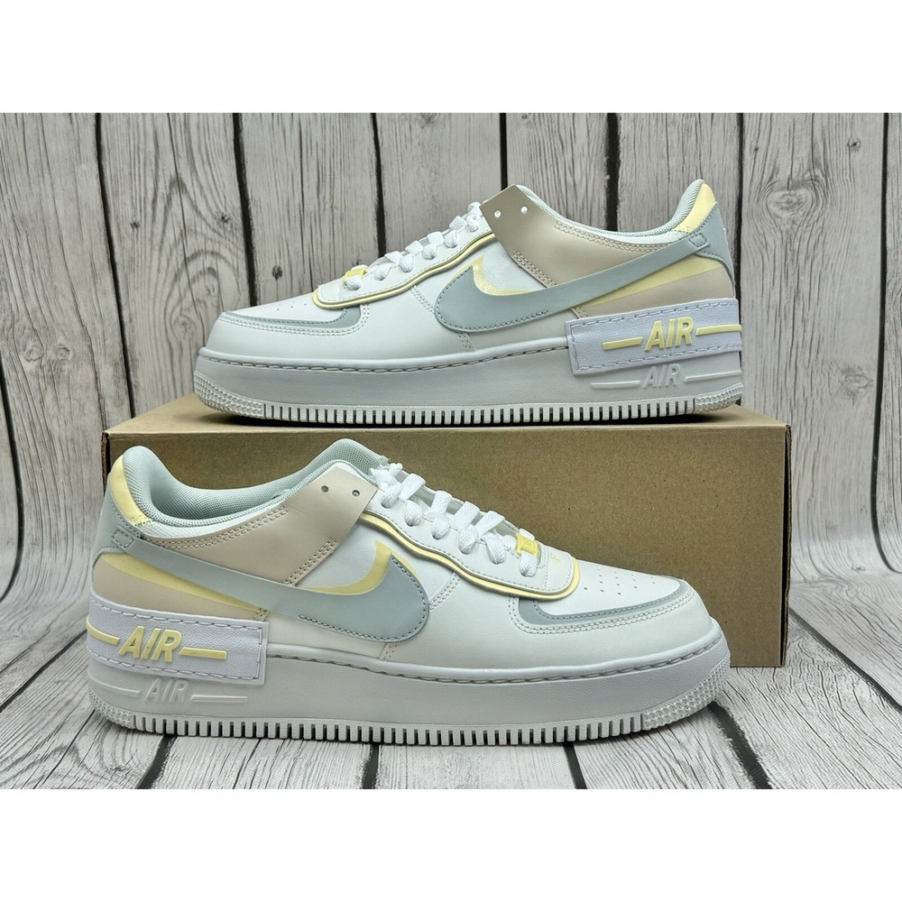 Nike Women's‎ Air Force 1 Shadow Pearl White Crimson Tint Size 10.5 DR7883‑101